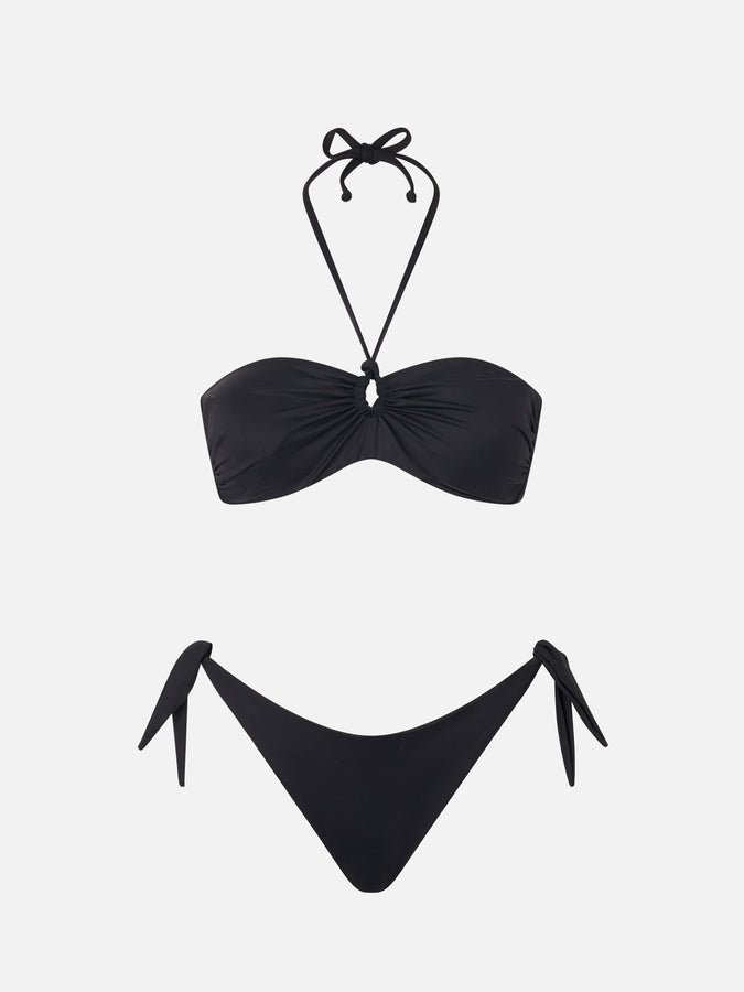 Mc2 Saint Barth Bikini Da Donna A Fascia Colore Nero