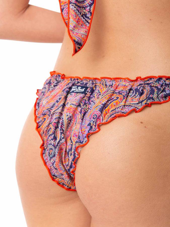 Mc2 Saint Barth Bikini Da Donna A Fascia Con Stampa Liberty | EDIZIONE SPECIALE LIBERTY