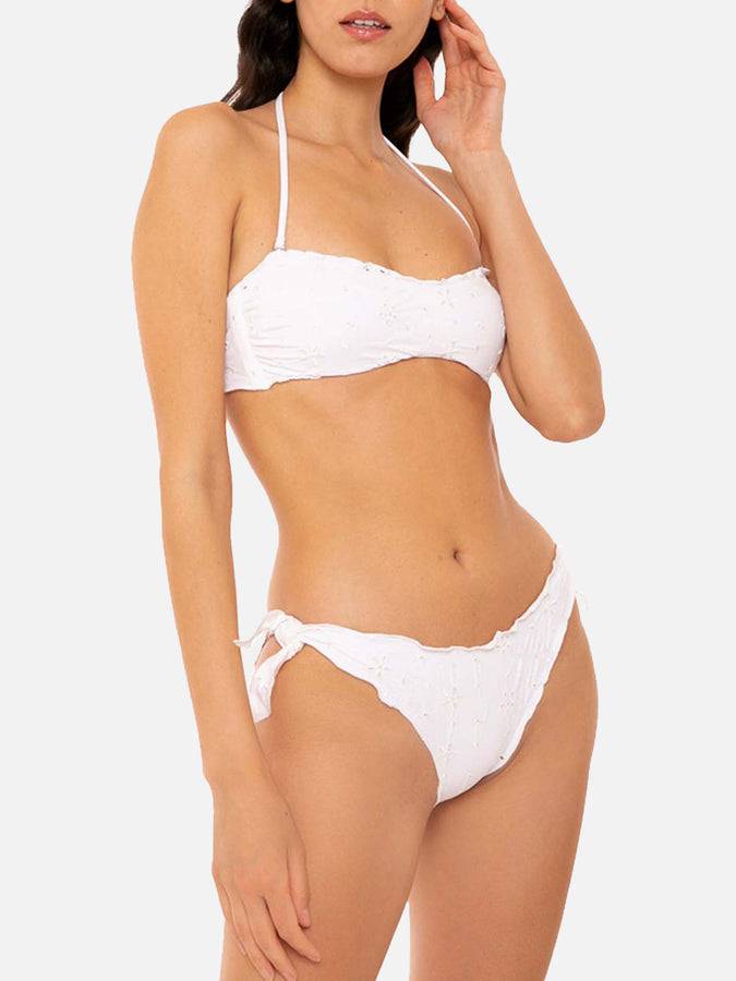 Mc2 Saint Barth Bikini da donna a fascia Sangallo bianco