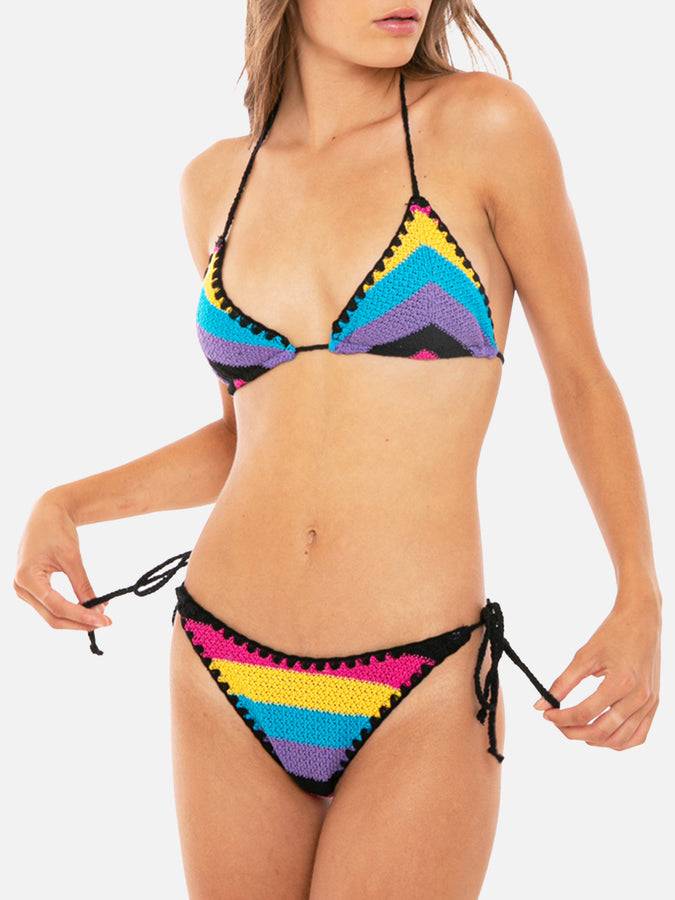 Mc2 Saint Barth Bikini Da Donna A Triangolo All'uncinetto