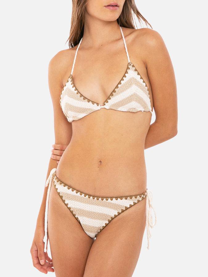 Mc2 Saint Barth Bikini Da Donna A Triangolo All'uncinetto