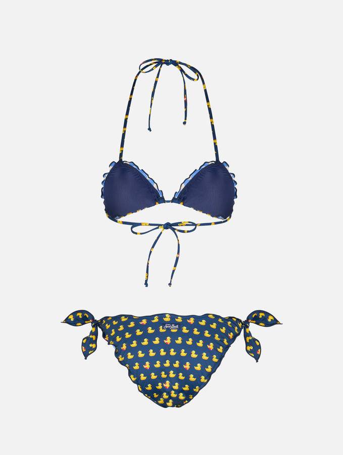 Mc2 Saint Barth Bikini Da Donna A Triangolo Classico Sagittarius Moon Con Papere