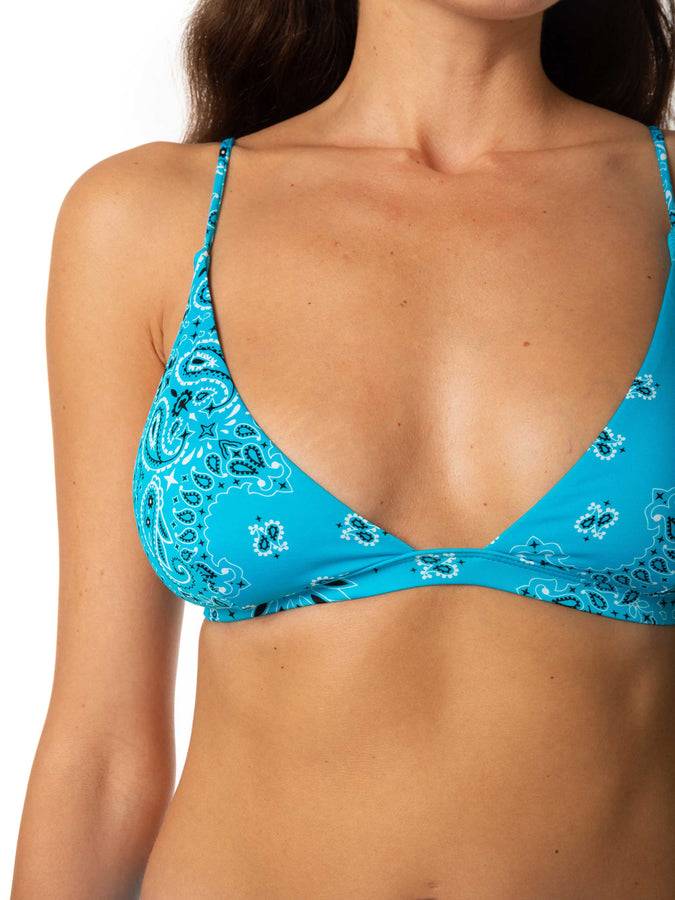 Mc2 Saint Barth Bikini Da Donna A Triangolo Con Stampa Bandana