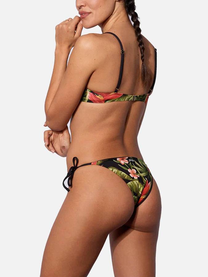 Mc2 Saint Barth Bikini Da Donna A Triangolo Con Stampa Ibisco Tropicale