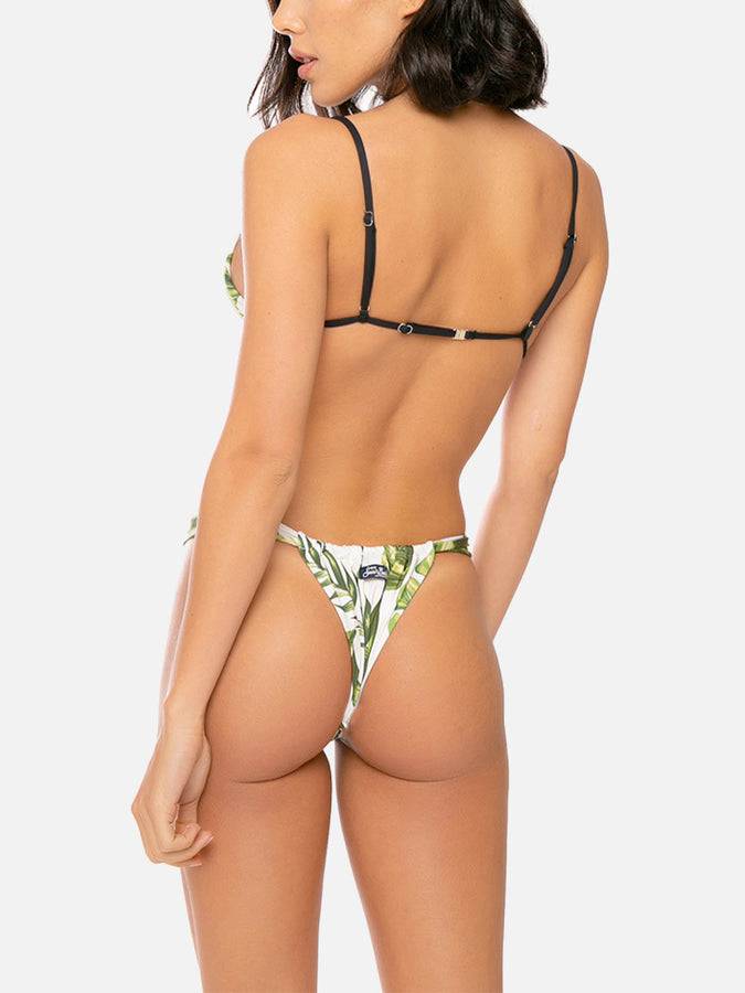 Mc2 Saint Barth Bikini Da Donna A Triangolo Con Stampa Tropicale