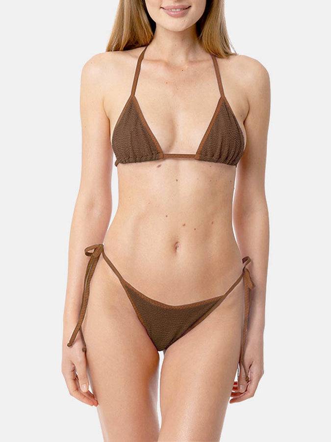 Mc2 Saint Barth Bikini da donna a triangolo crinkle