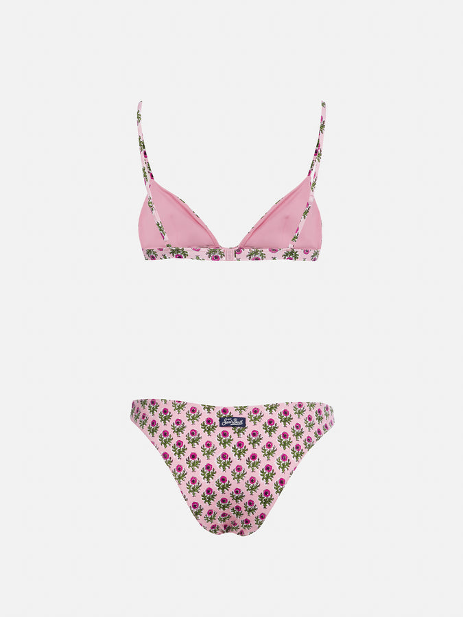 Mc2 Saint Barth Bikini Da Donna A Triangolo Fiore Rylie Lido
