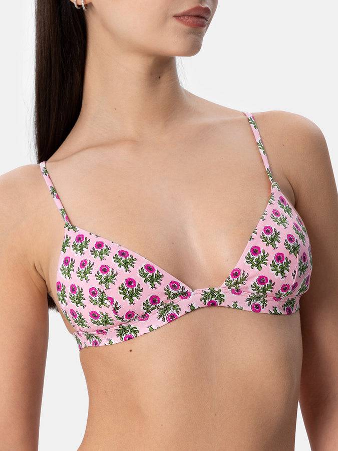 Mc2 Saint Barth Bikini Da Donna A Triangolo Fiore Rylie Lido