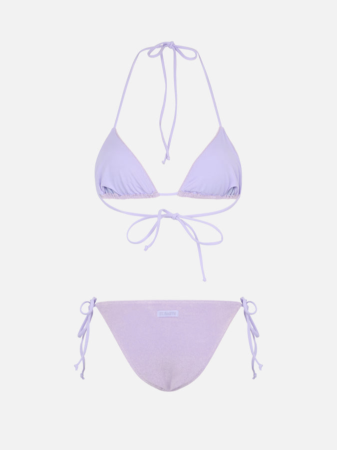 Mc2 Saint Barth Bikini Da Donna A Triangolo In Spugna Lilla Leah Virgo