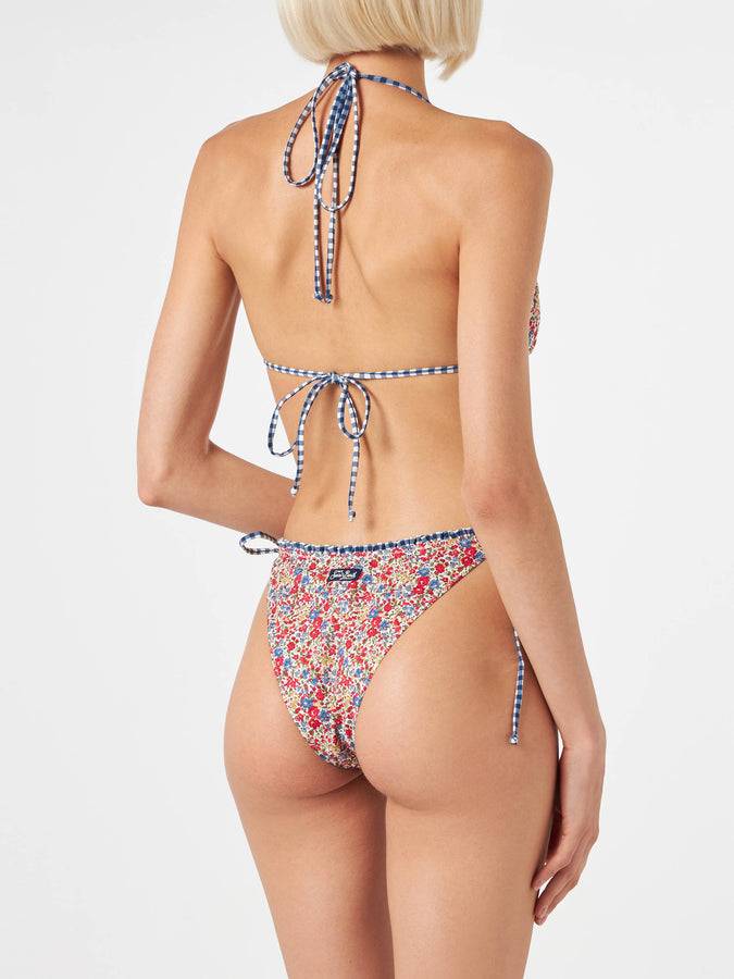 Mc2 Saint Barth Bikini Da Donna A Triangolo Stampa Liberty | EDIZIONE SPECIALE LIBERTY
