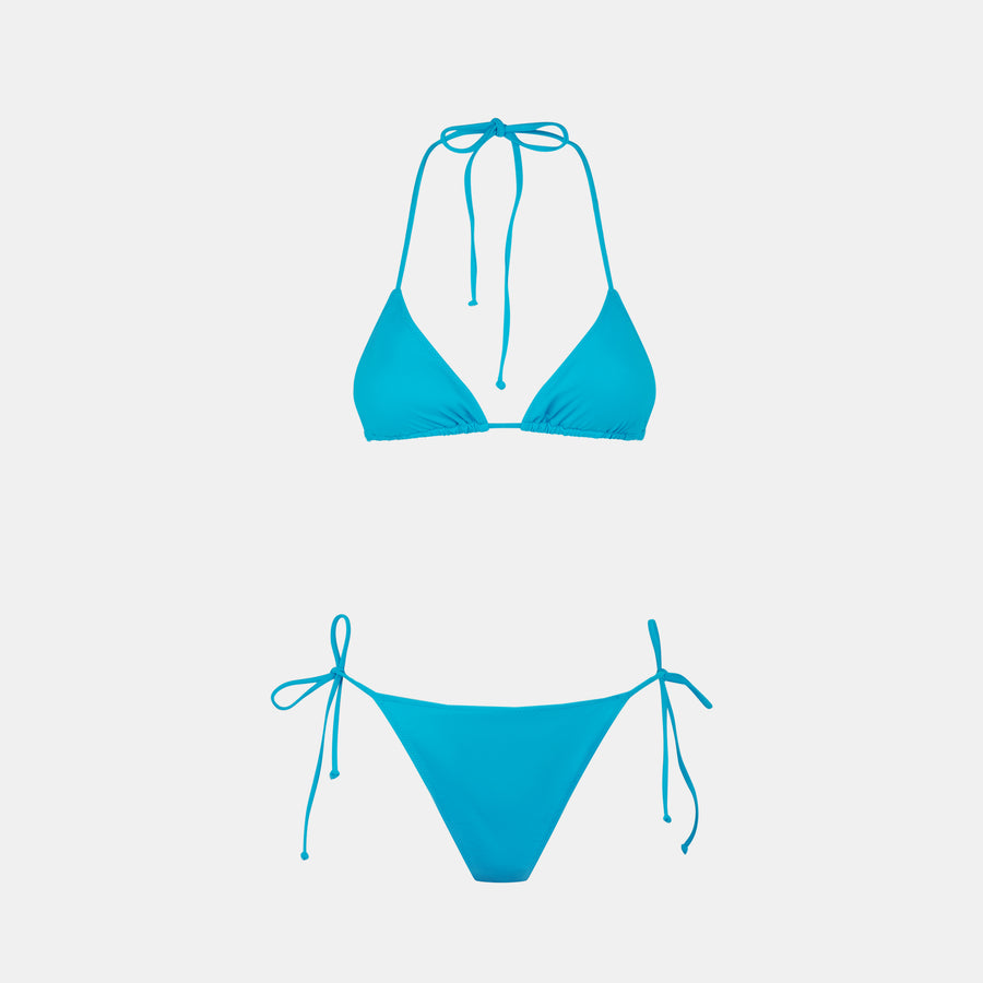 Mc2 Saint Barth Bikini Da Donna A Triangolo Turchese