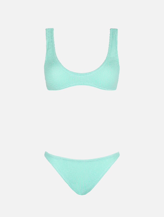 Mc2 Saint Barth Bikini Da Donna Crinkle Verde Salvia Pamy Naomi