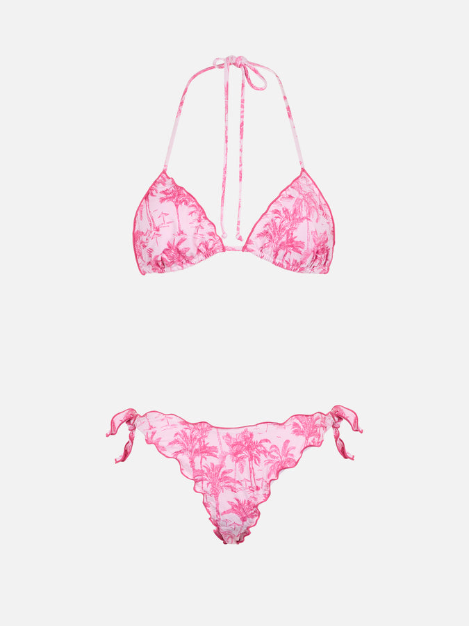 Mc2 Saint Barth Bikini Da Donna Toile De Jouy Classico A Triangolo Sagittarius Moon