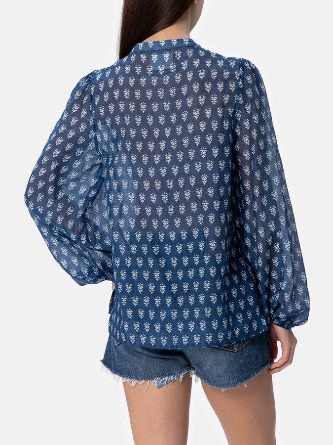 Mc2 Saint Barth Blusa Da Donna In Voile Di Seta Harper