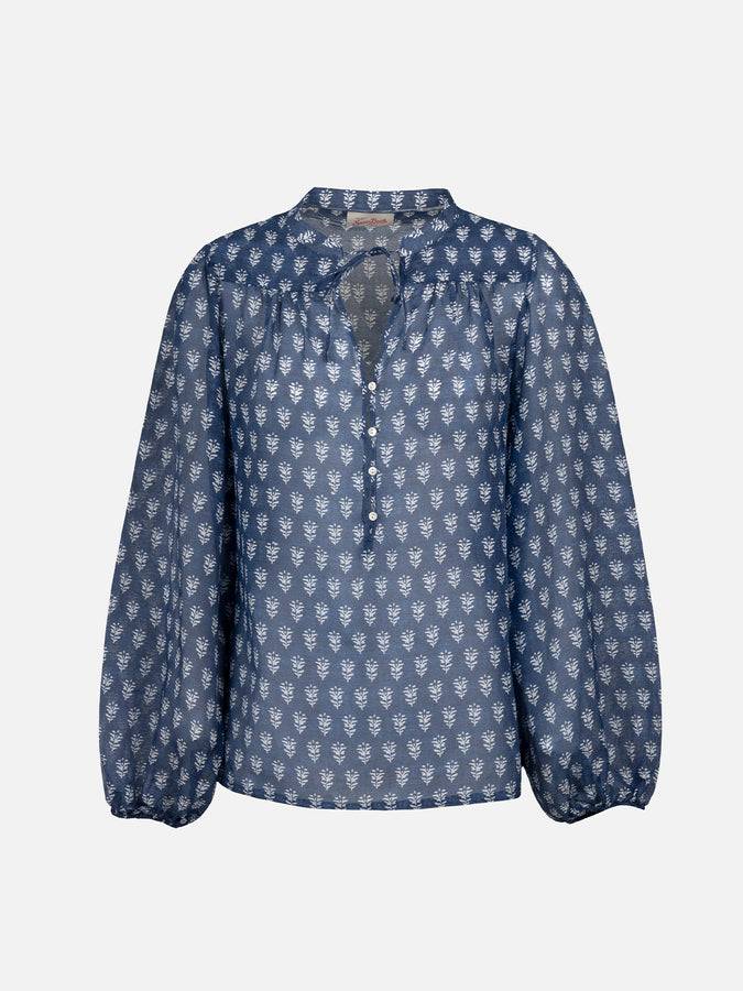 Mc2 Saint Barth Blusa Da Donna In Voile Di Seta Harper