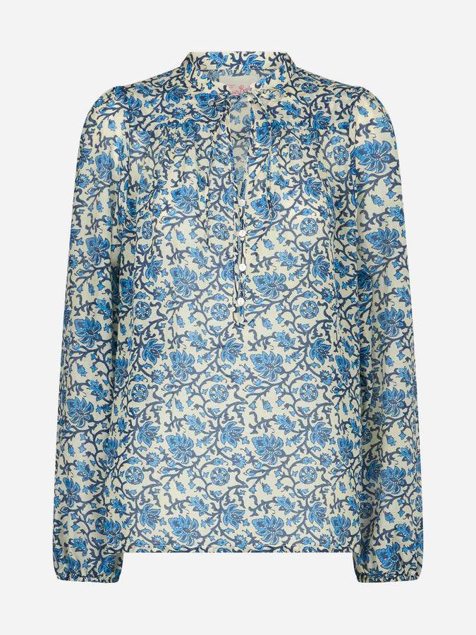 Mc2 Saint Barth Blusa Da Donna In Voile Di Seta Harper