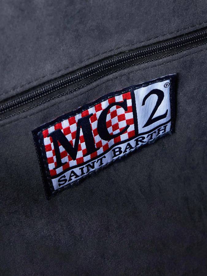 Mc2 Saint Barth Borsa A Mano Colette Con Stampa Tartan Verde