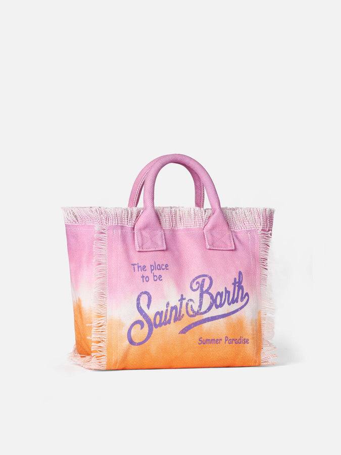 Mc2 Saint Barth Borsa A Mano Colette In Tela Di Cotone Tie-dye