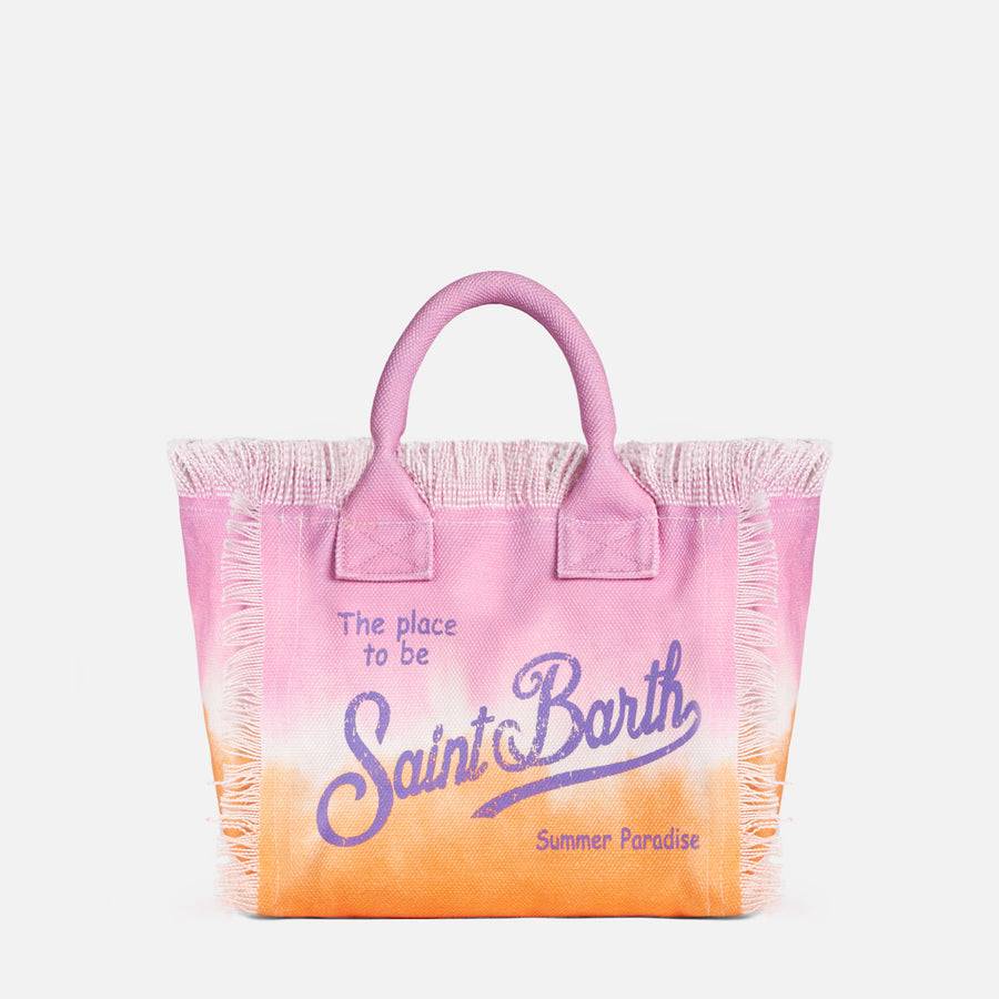 Mc2 Saint Barth Borsa A Mano Colette In Tela Di Cotone Tie-dye