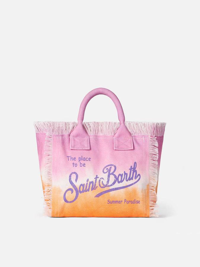Mc2 Saint Barth Borsa a mano Colette in tela di cotone tie-dye