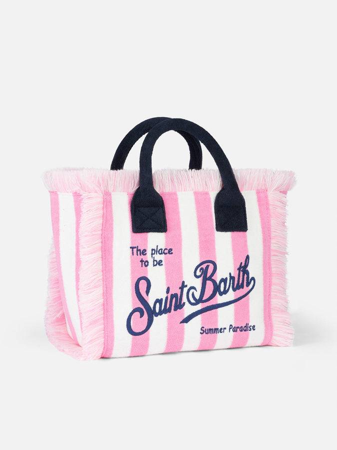 Mc2 Saint Barth Borsa A Mano Colette Sponge In Spugna A Righe