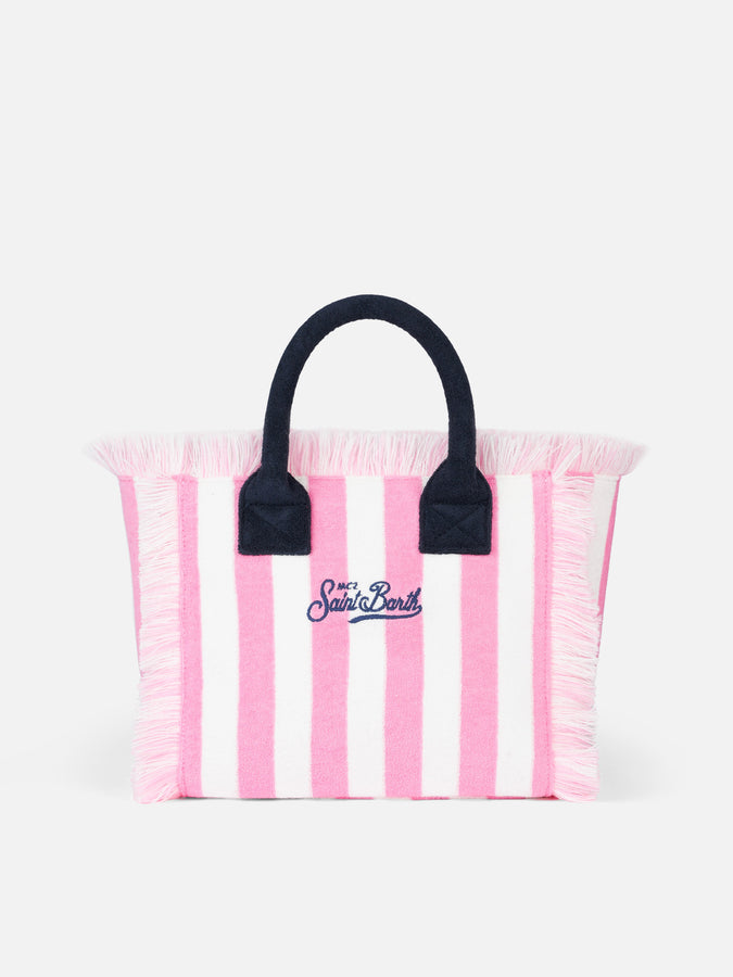 Mc2 Saint Barth Borsa A Mano Colette Sponge In Spugna A Righe