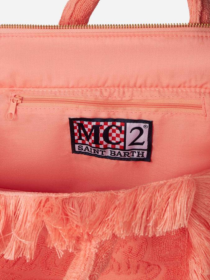 Mc2 Saint Barth Borsa A Mano Colette Terry Color Pesca