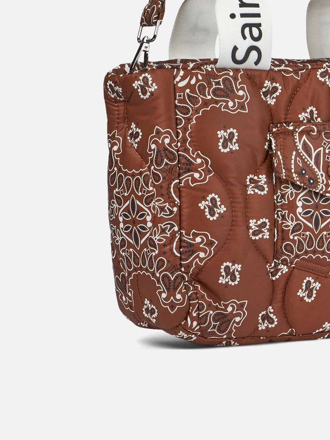 Mc2 Saint Barth Borsa A Mano Imbottita Con Stampa Bandana