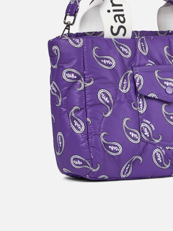 Mc2 Saint Barth Borsa A Mano Imbottita Con Stampa Paisley