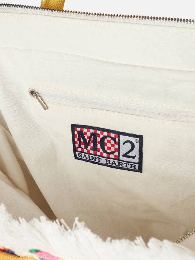 Mc2 Saint Barth Borsa A Spalla All'uncinetto Con Fiore