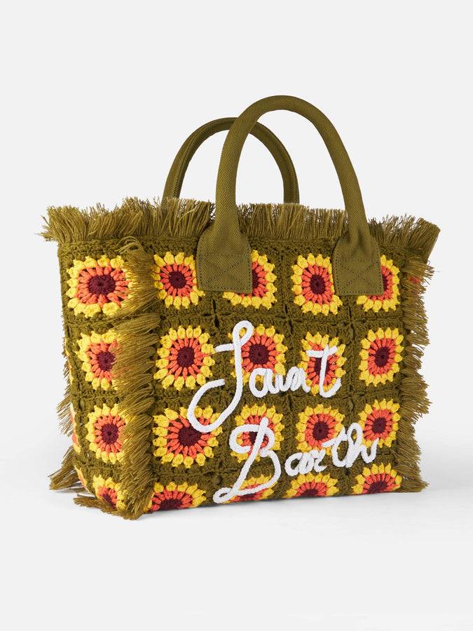 Mc2 Saint Barth Borsa A Spalla All'uncinetto Con Fiore