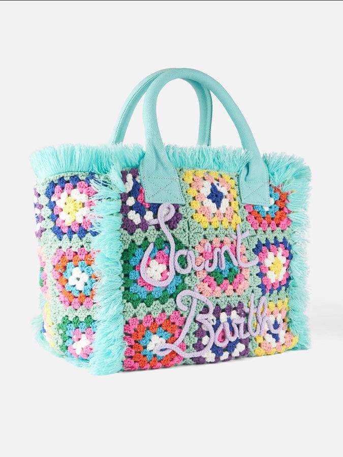 Mc2 Saint Barth Borsa A Spalla All'uncinetto Con Motivo