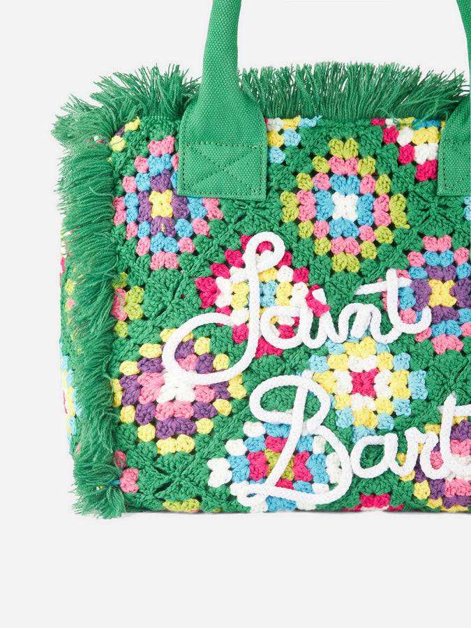 Mc2 Saint Barth Borsa A Spalla All'uncinetto Con Motivo