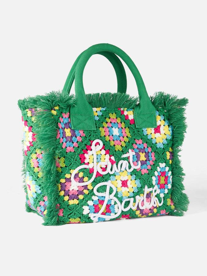Mc2 Saint Barth Borsa A Spalla All'uncinetto Con Motivo