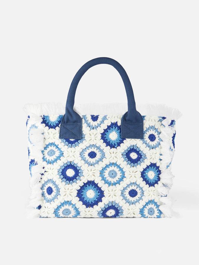 Mc2 Saint Barth Borsa A Spalla All'uncinetto Con Motivo