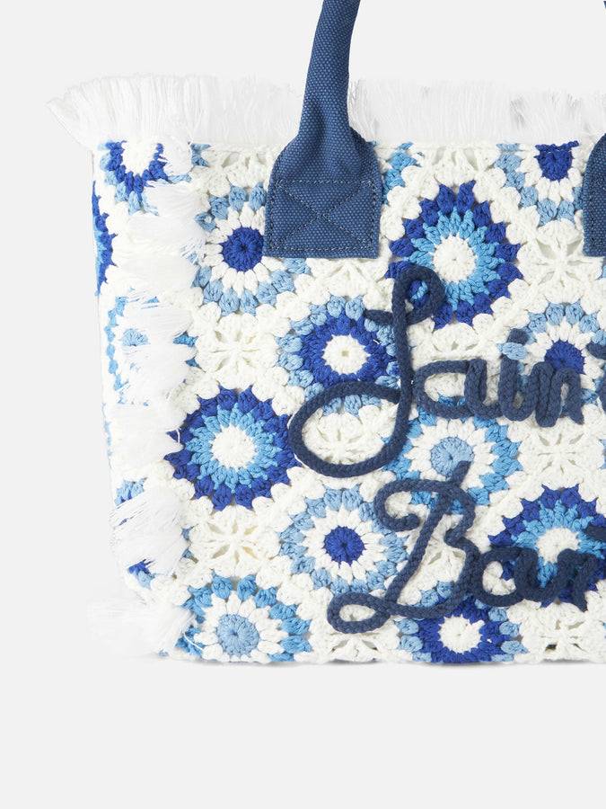 Mc2 Saint Barth Borsa A Spalla All'uncinetto Con Motivo
