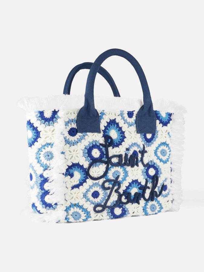Mc2 Saint Barth Borsa A Spalla All'uncinetto Con Motivo