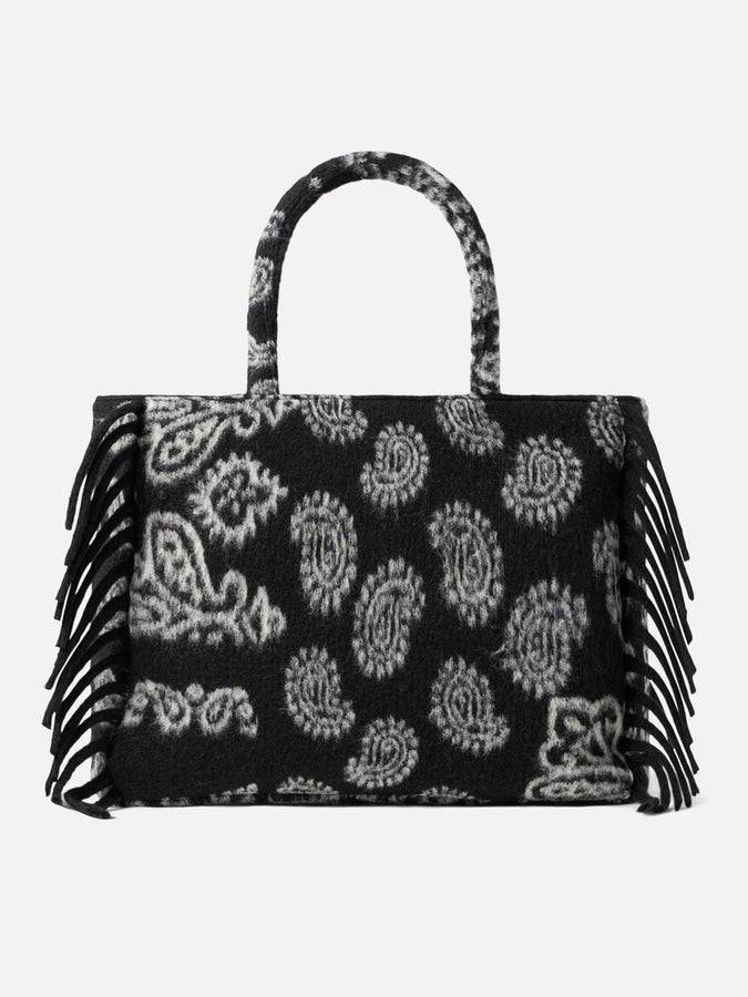 Mc2 Saint Barth Borsa A Spalla Coperta Vanity Con Stampa Bandana Nera