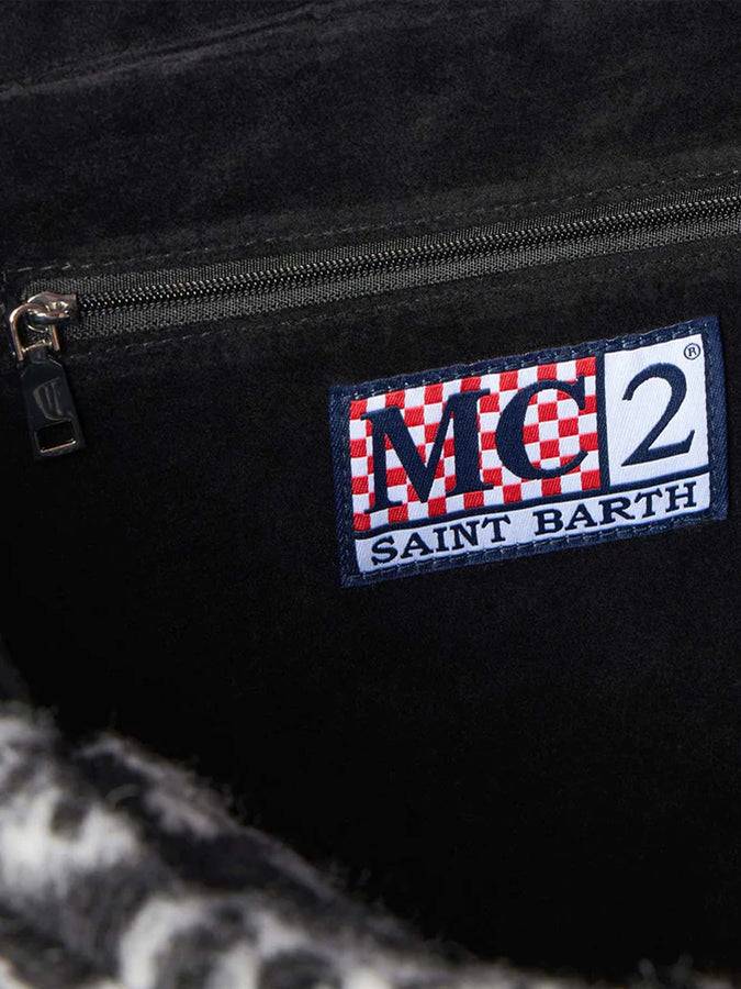 Mc2 Saint Barth Borsa A Spalla Coperta Vanity Con Stampa Bandana Nera