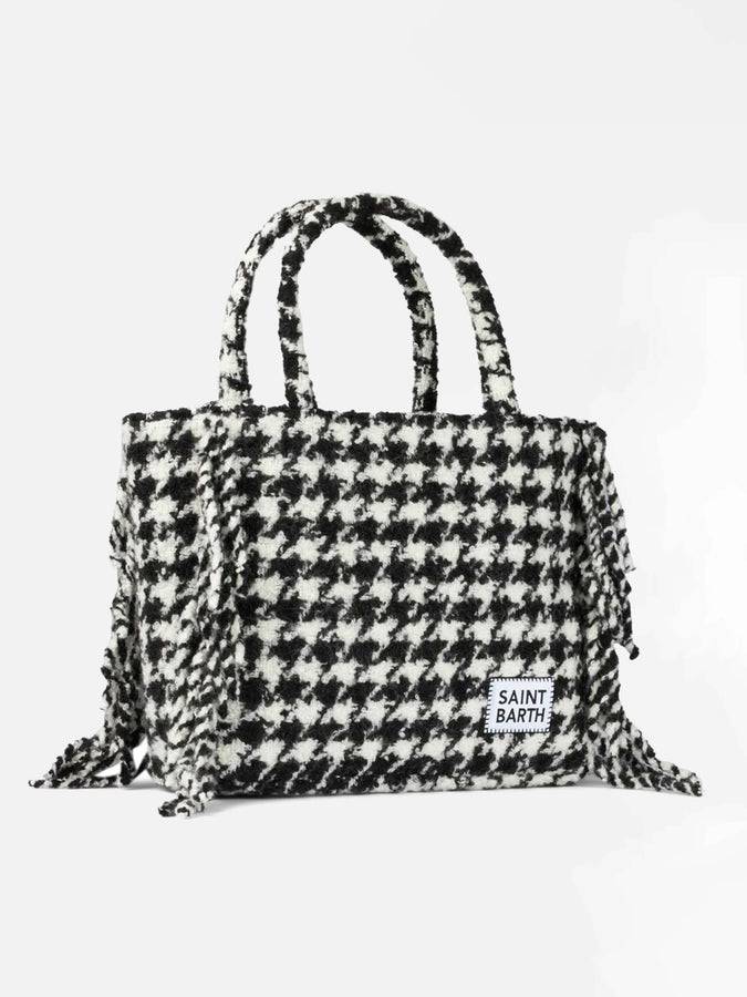 Mc2 Saint Barth Borsa A Spalla Coperta Vanity Con Stampa Pied-de-poule
