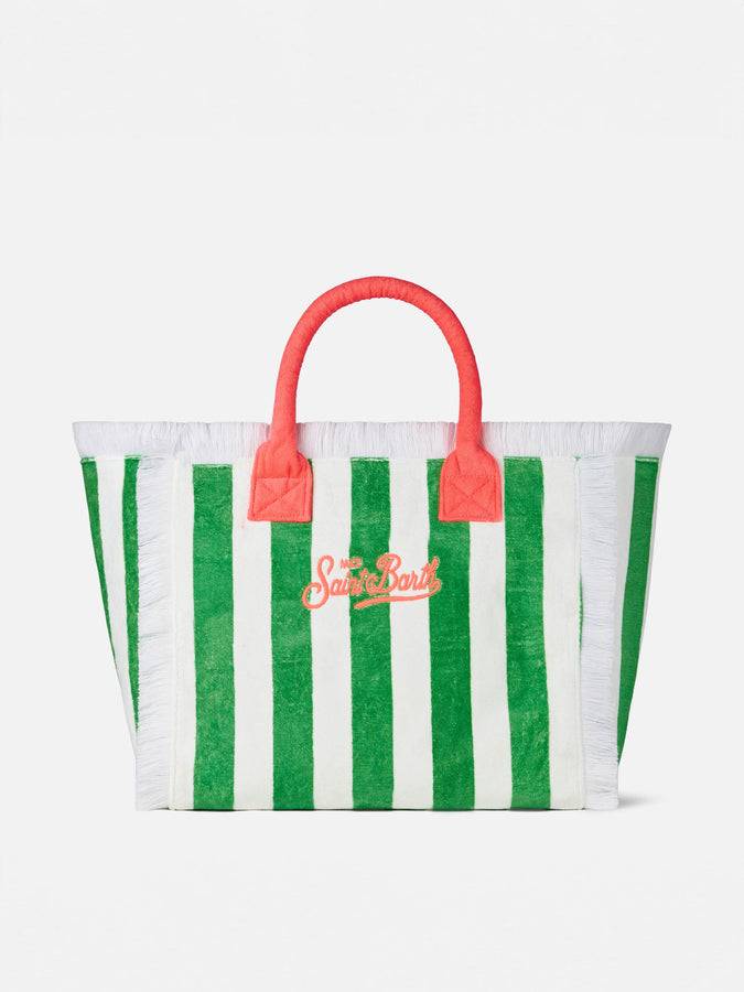 Mc2 Saint Barth Borsa A Spalla Vanity In Spugna Con Logo Saint Barth