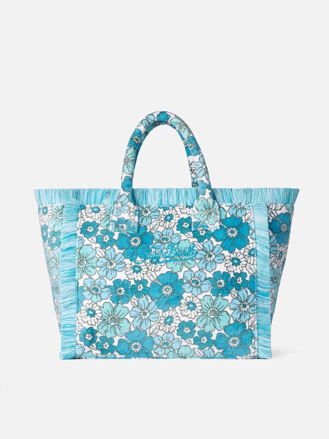 Mc2 Saint Barth Borsa A Spalla Vanity In Spugna Con Stampa Fiori