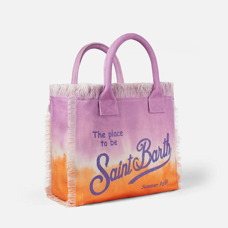 Mc2 Saint Barth Borsa A Spalla Vanity Tie Dye In Canvas