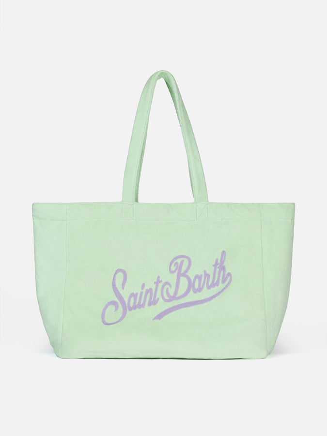 Mc2 Saint Barth Borsa Beach Tote Double in spugna e cotone