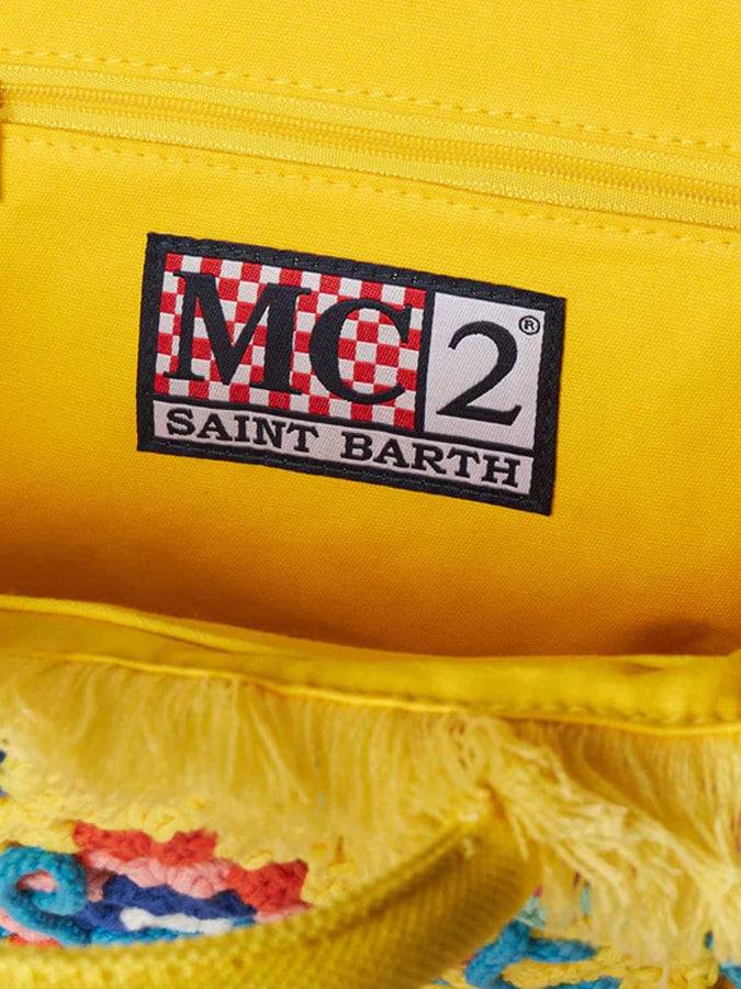 Mc2 Saint Barth Borsa Colette All'uncinetto Con Frange