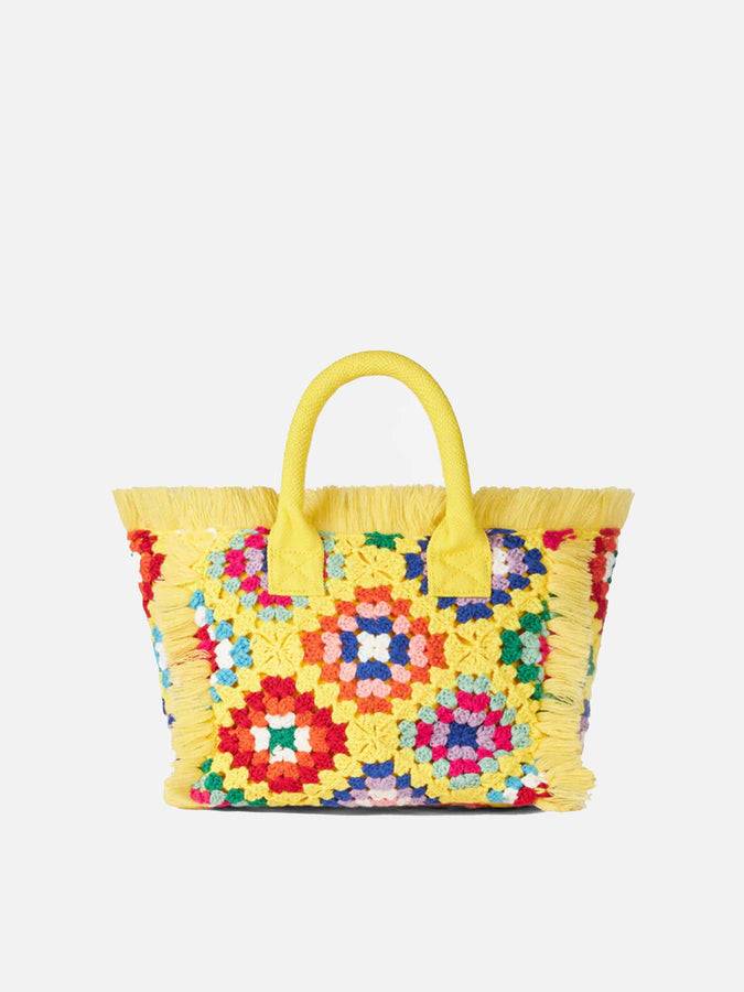 Mc2 Saint Barth Borsa Colette All'uncinetto Con Frange