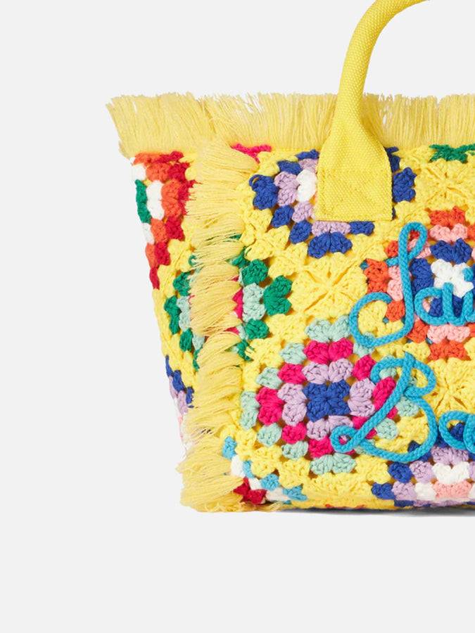 Mc2 Saint Barth Borsa Colette All'uncinetto Con Frange