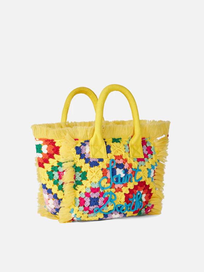 Mc2 Saint Barth Borsa Colette All'uncinetto Con Frange