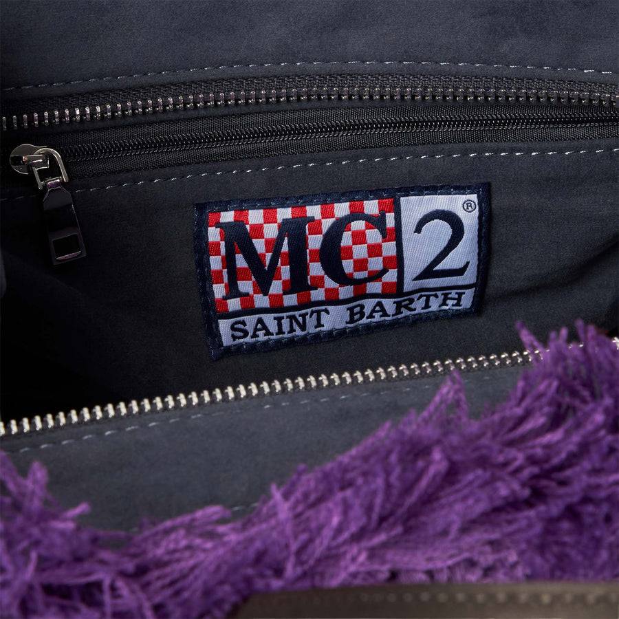Mc2 Saint Barth Borsa Colette Con Piastrelle All'uncinetto