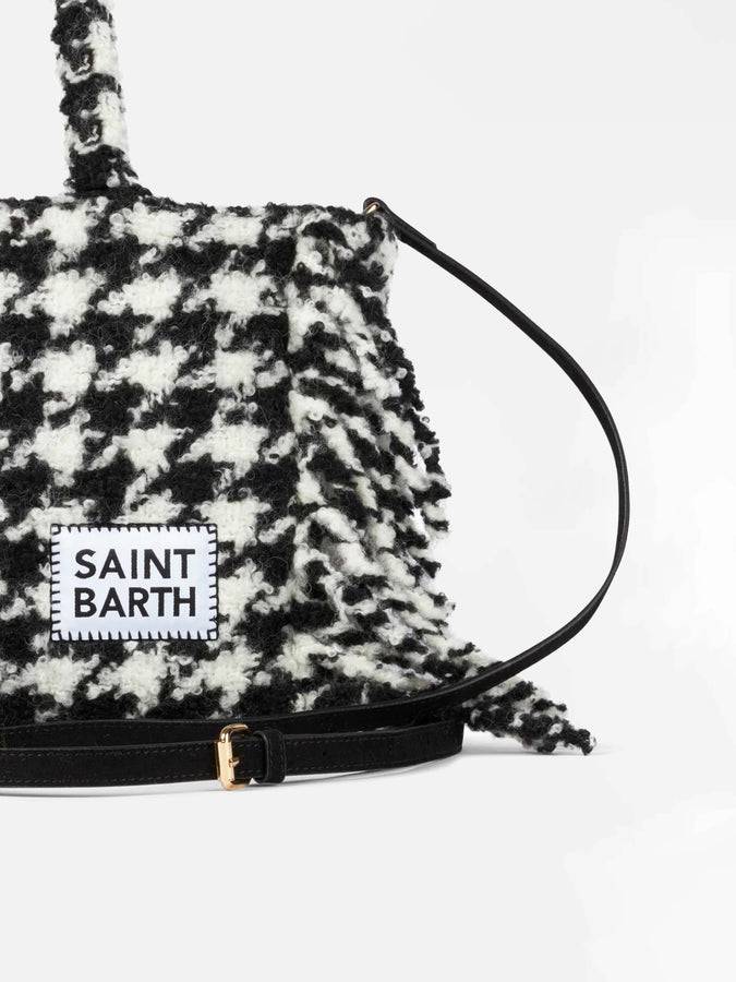 Mc2 Saint Barth Borsa Colette Coperta Con Stampa Pied De Poule